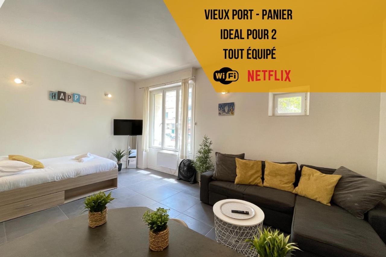Ô Pied du PanierVieux PortSpacieuxWifiNetflix Marselha Exterior foto